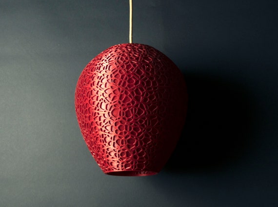 Red cheap ceiling shade