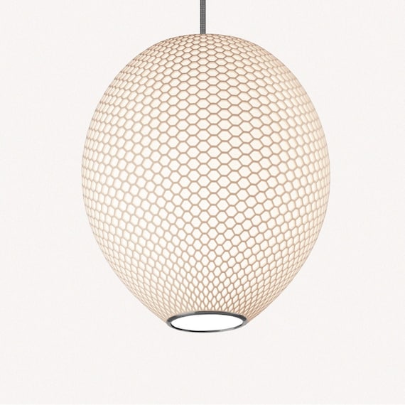 Large Pendant Light White Lampshade Ceiling Mid White Lampshade Ceiling Light Mid, Mid Century Ceiling Light Shade