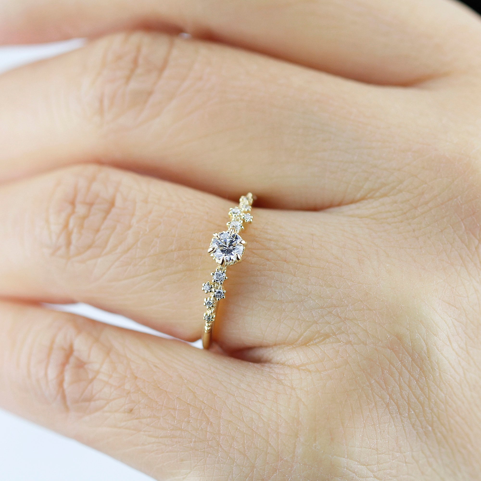 Engagement Rings Simple Simple and Minimalist Engagement Rings