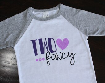 TWEE mooie shirt van de verjaardag, tweede verjaardag, verjaardag meisje, twee jaar verjaardag, tweede verjaardag shirt, Raglan verjaardag shirt, Raglan twee
