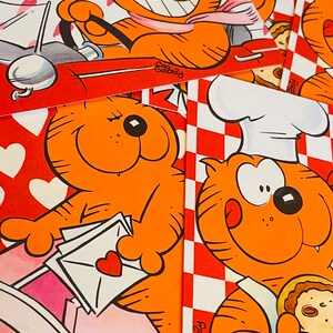 1989 Heathcliff Valentine Card Set