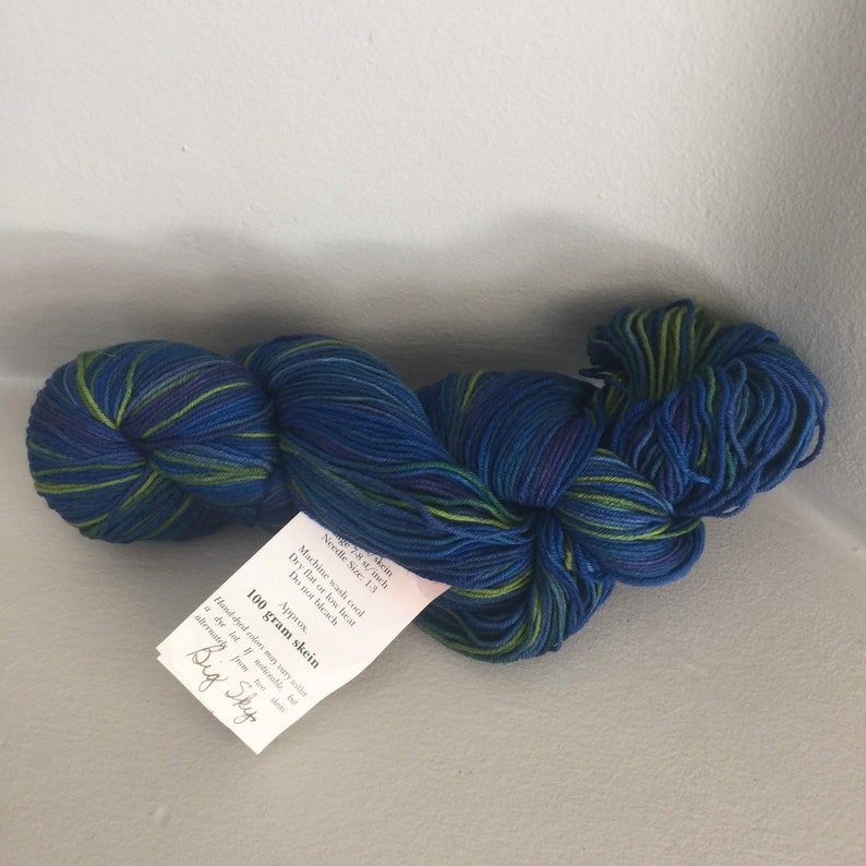 Mountain Colors Hand-Painted Yarn Crazyfoot Big Sky | Etsy