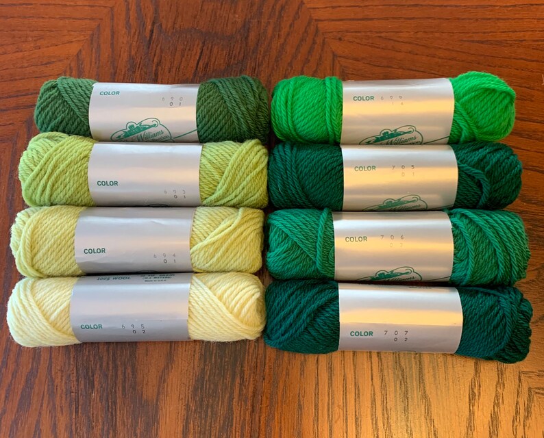 Elsa Williams 100 Wool Needlepoint Tapestry Yarn Christmas Etsy