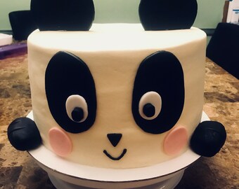 Panda cake | Etsy
