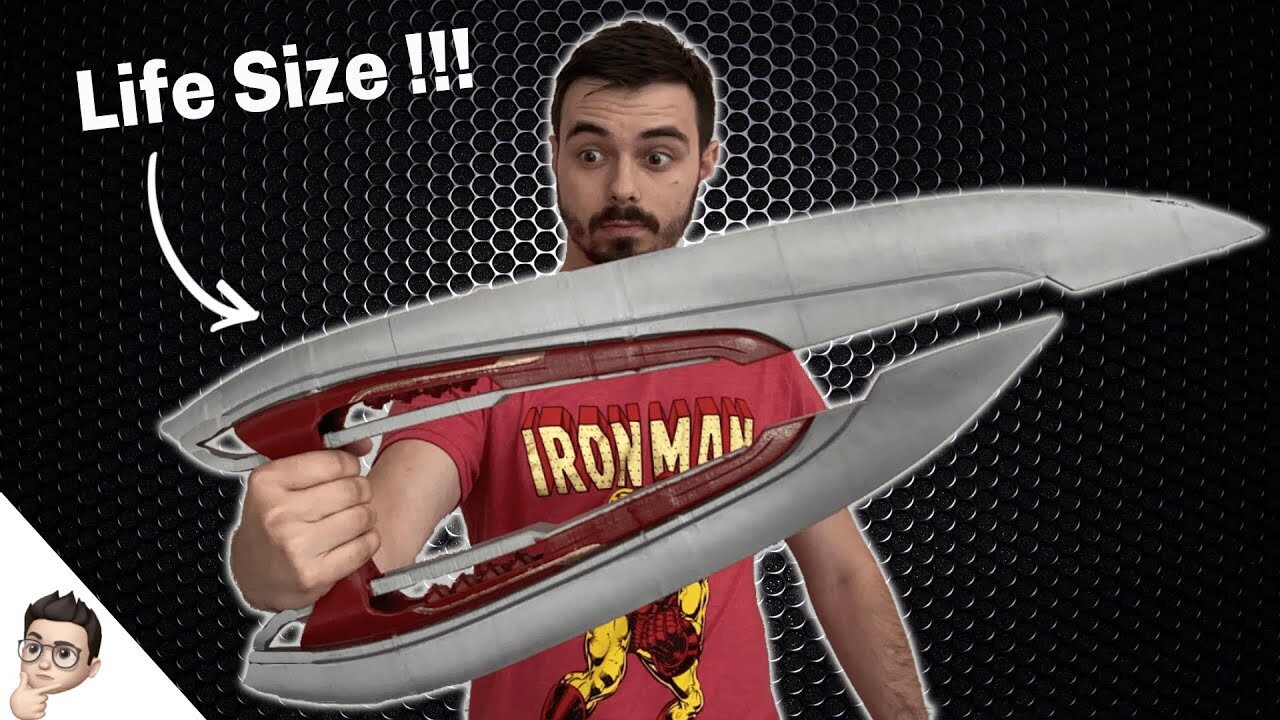 Iron Man Energy Blade STL Download 3D PRINT for Cosplay Etsy