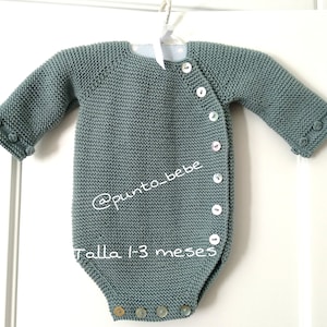 Size 1-3 months - COTTON CLOUD - PDF in Spanish