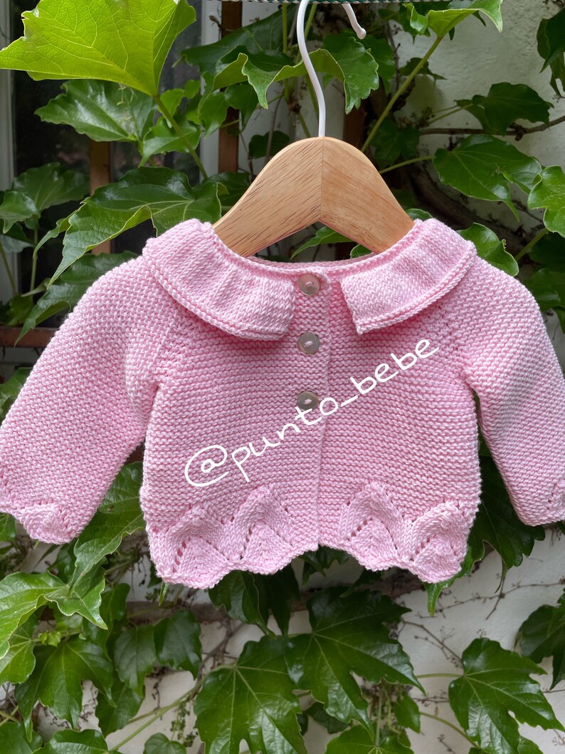 Talla 3-6 meses Chaqueta CATALINA PDF en español imagen 5