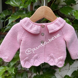 Talla 6-9 meses Chaqueta CATALINA PDF en español imagen 5