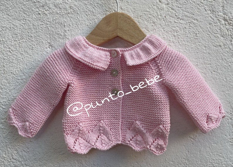 Talla 3-6 meses Chaqueta CATALINA PDF en español imagen 3