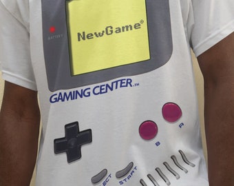 New Boy Plus T-Shirt: Retro Video Game Style (Unisex Sizes)