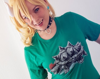 Snapping Koopa Tee - Klassisches Nintendo Art Shirt