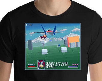 Peppy Hare T-Shirt: Retro Nintendo Style (Cotton Blend)