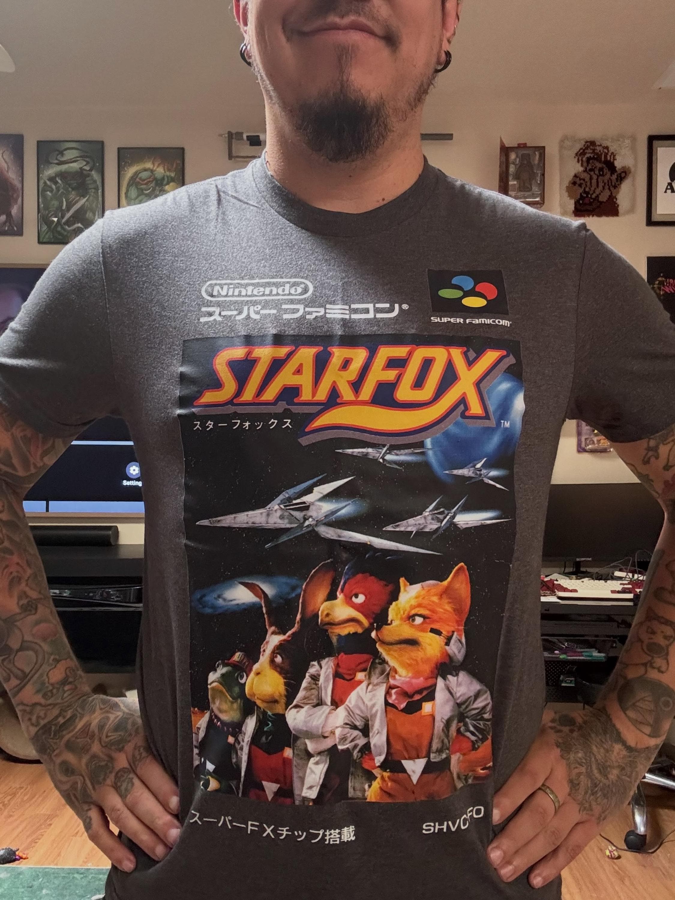 Star Fox Nintendo T Shirt - Etsy