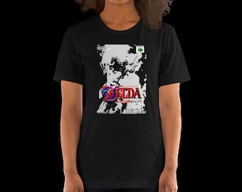 Time's Ocarina Gaming Shirt - Classic Zelda Video Game Tee
