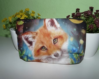 Fox fox bag cosmetic bag gift bag bag party birthday