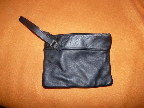 Vintage Bag Handle Bag Handbag Leather Party Birt… - image 2