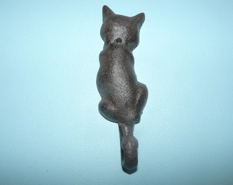 Hook wall hook cat cat hook cast iron coat hook large party birthday