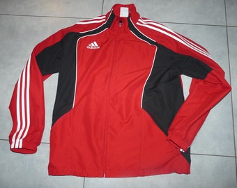 Vintage Adidas Trainingsanzug Freizeitanzug Sportanzug Gr. 40/ 42 90iger Jahre Sport Fußball Fitness Laufen