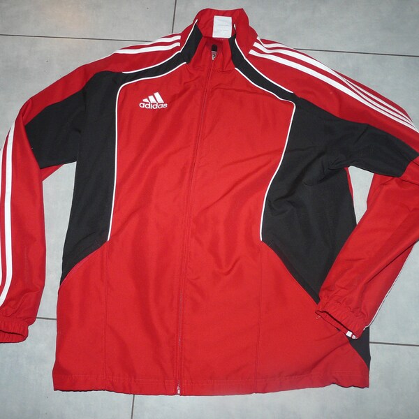 Vintage Adidas Trainingsanzug Freizeitanzug Sportanzug Gr. 40/ 42 90iger Jahre Sport Fußball Fitness Laufen