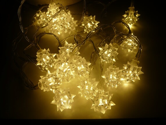 Led Fairy Lights Small Crystal Star Stars