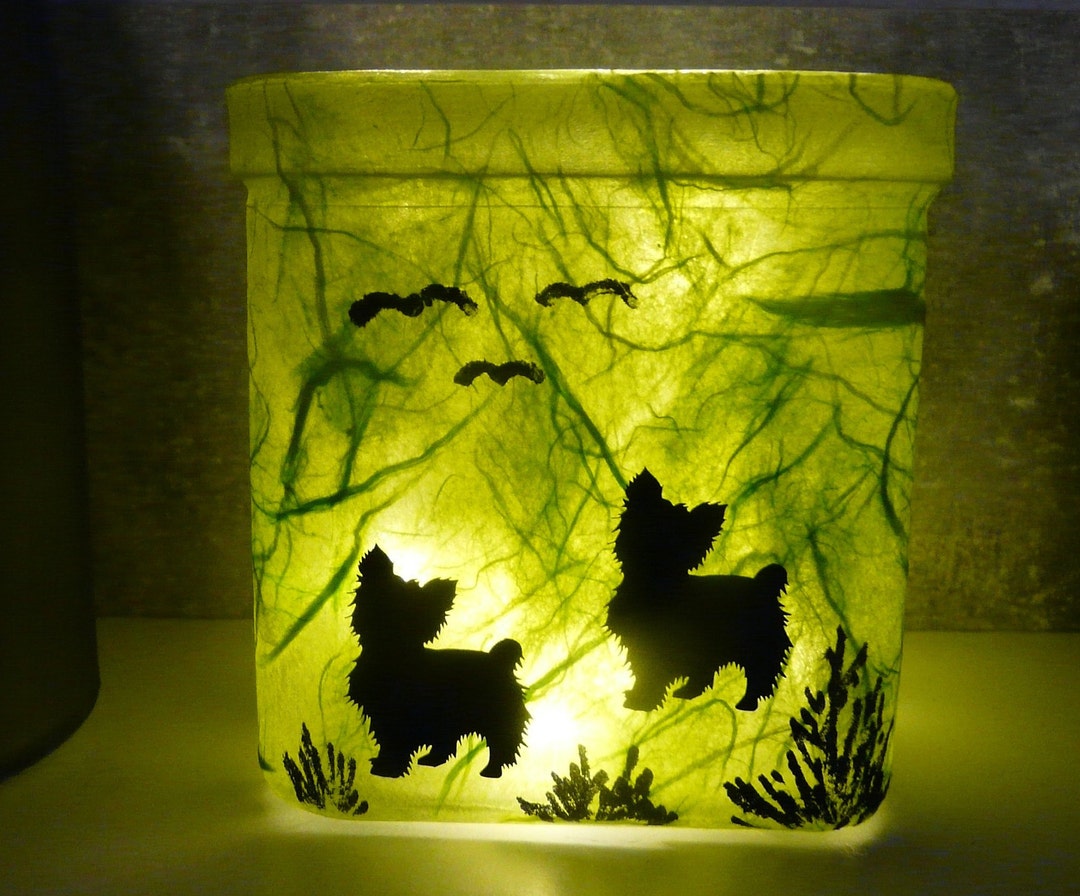 Dog Lamp Dog Lamp Table Lamp Lantern for Fairy Lights Party Etsy