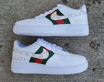 gucci painted shoes