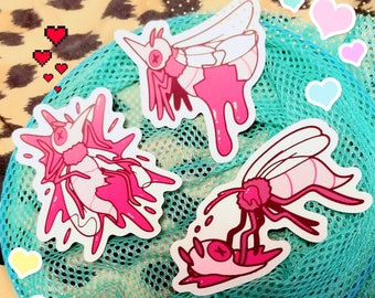Vinylstickers geliefde muggen