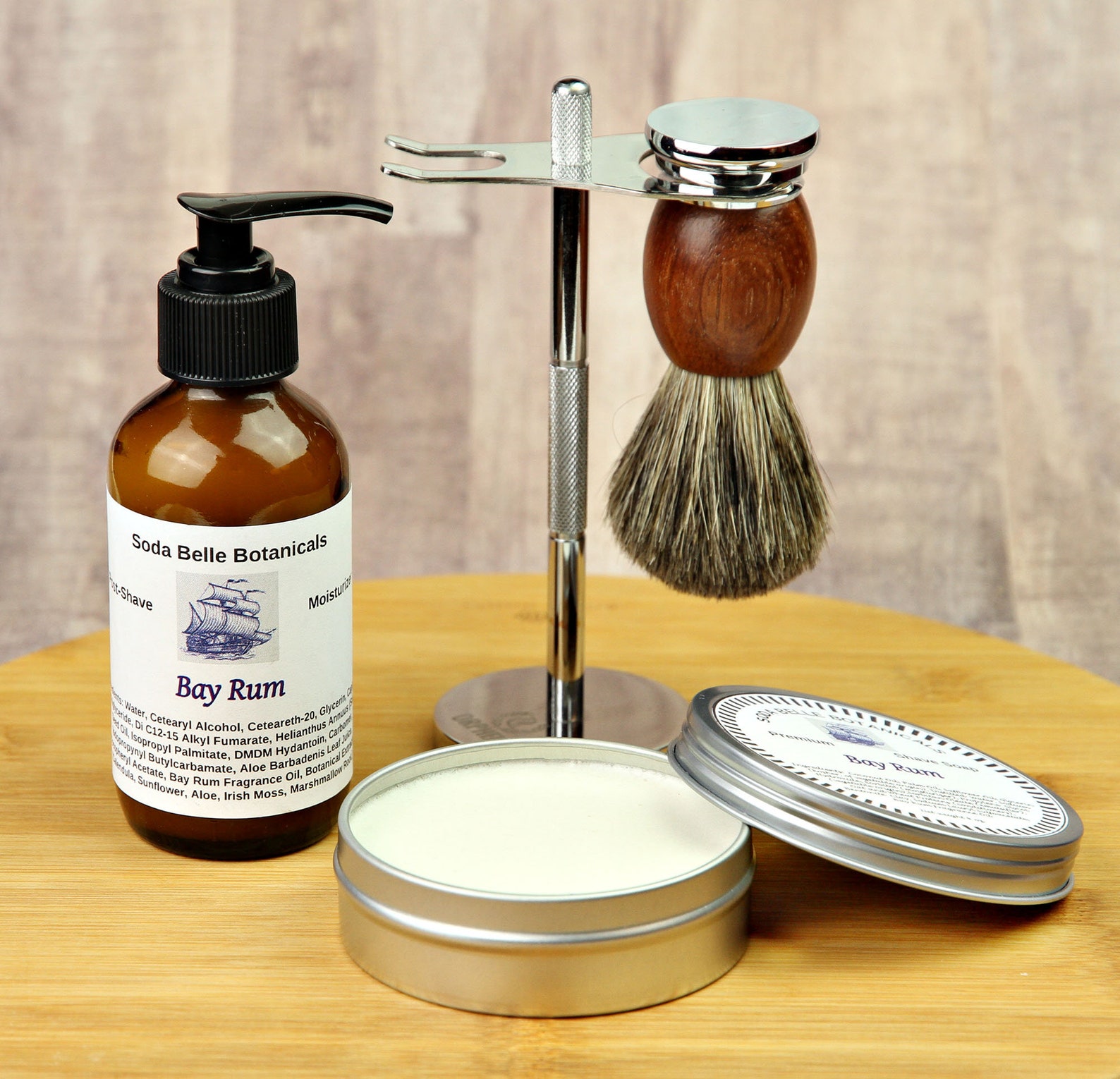 Men's Shave Gift Set Gift for Him Gift for Dad Wet Etsy