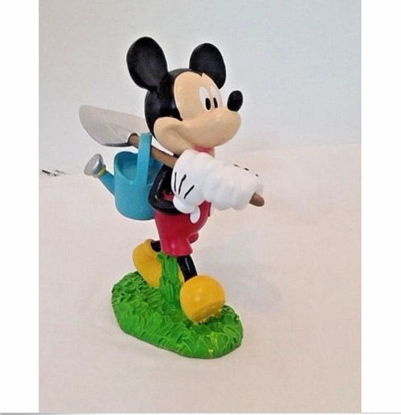 Fairy Garden Statue Mickey Mouse Disney Figure Mini Planter Etsy
