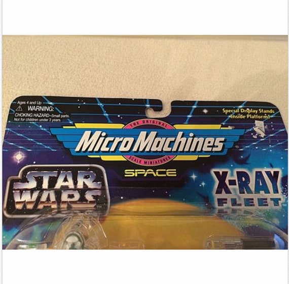 X-RAY FLEET COLLECTION SERIES 1,2,3 /& 4 MADE BY GALOOB IN 1995 STAR WARS