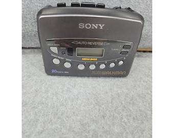 Sony Walkman WM-FX453 Kassettenspieler Unisex Grau Auto Reverse Radio Funktioniert
