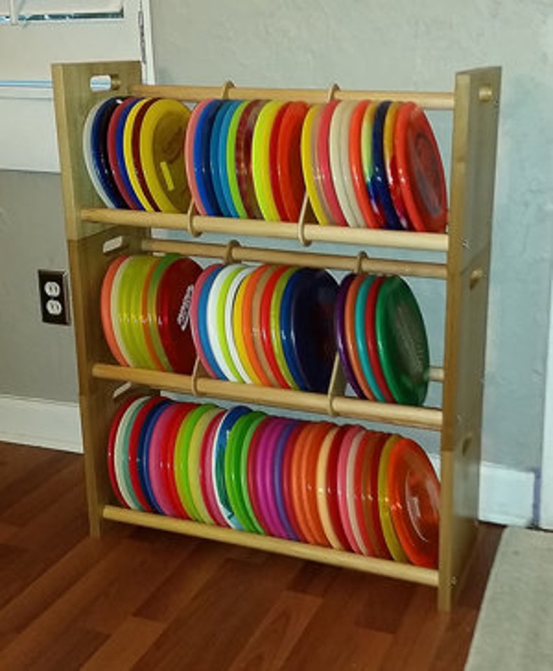 Disc Golf Rack Storage Holder Stackable Etsy
