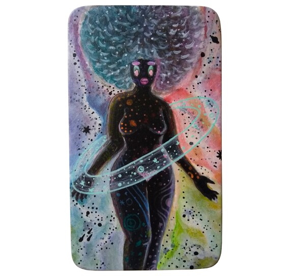 Devocional En Miniatura Arte Original Pintura Lowbrow Etsy