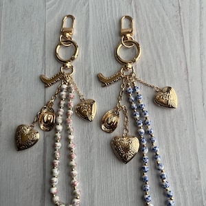 Heart Locket Keychain