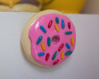 Handmade Ceramic Wall Art Rainbow Sprinkle Donut Decor, Fake Food Art,  Eclectic Wall Art, Food Decor, Maximalist Decor, Quirky Decor