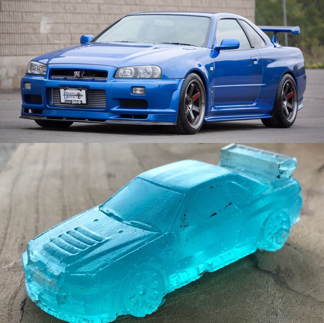 Nissan Skyline R34 Shaped Soap 4 Pack - Etsy.de