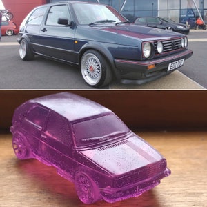 VW MK2 GTI Shaped Soap - 4 Pack