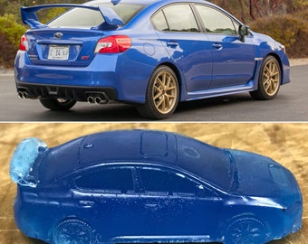 Subaru WRX STi 2017 Shaped Soap - 4 Pack