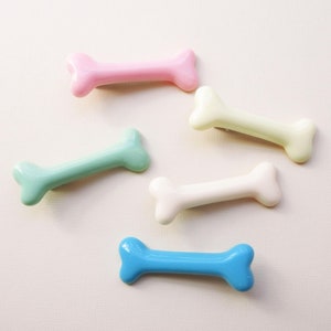 Bone Hair Clip | Cutecore Bone Hair Clip | Kawaiicore, Fairy Kei | Harajuku Decora | Kawaii Pastel Bone Hair Clip | Pastel Goth | Y2K |