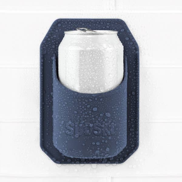 Sudski: A simple beer holder for your shower.