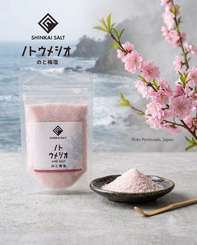 Ume Salt Japanese Noto Suzu Plum Salt (100g) - Etsy