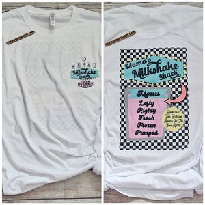Milkshake breastfeeding shirt, nursing shirt, breastmilk shirt, boobery shirt, boobie shirt, mamas boobie shirt, mama shirt