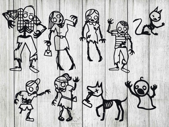Free Free 299 Zombie Family Svg Free SVG PNG EPS DXF File