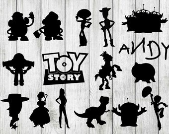 Toy story svg bundle, toy story clipart, woody svg, andy, aliens, cut files for cricut silhouette, png, eps,dxf, svg