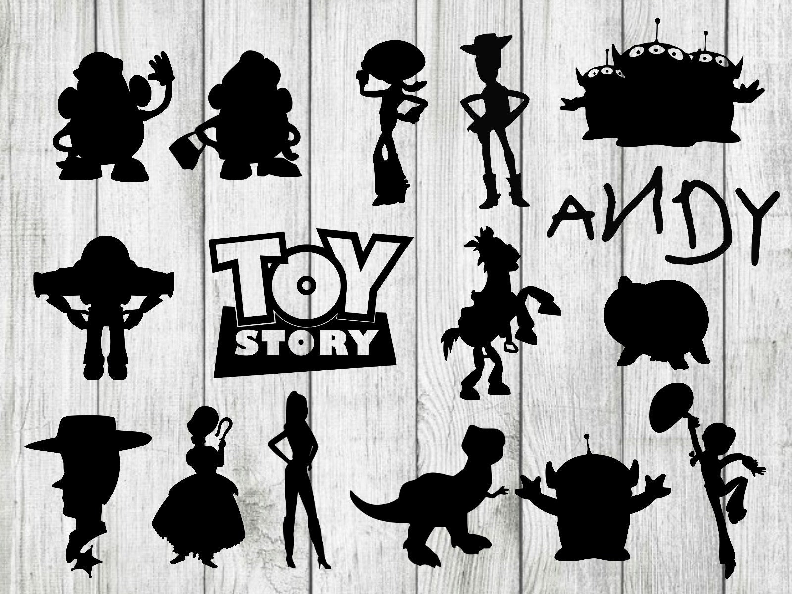 Download Toy story svg bundle toy story clipart woody svg andy | Etsy