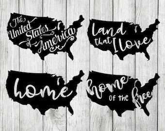 United States svg bundle, america svg bundle, USA svg, united states clipart, patriotic svg bundle, cut files svg, dxf, png, eps, iron on