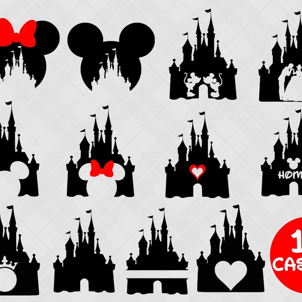 Mickey Silhouette - Etsy