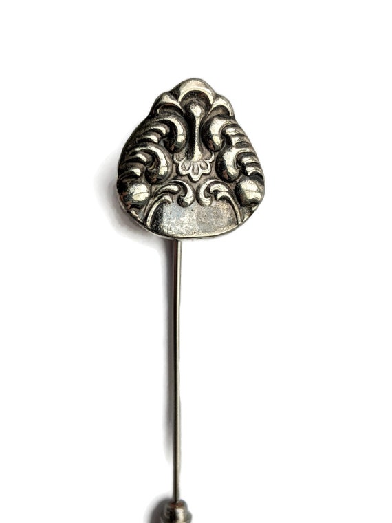 Recycled Vintage silver Spoon Stick pin Tea Party… - image 5