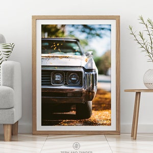 CAR PRINT #005 American Muscle Car, Classic Car, Iconic, Photography, Printable Instant Download, Digital Download, Poster, Home Decor