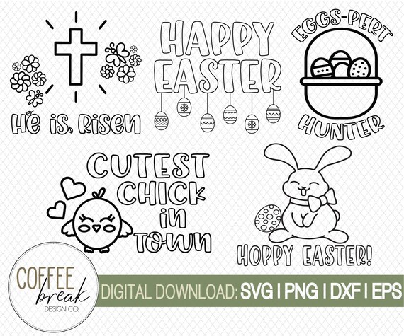 Download Art Collectibles Clip Art Toddler Easter Svg Easter Coloring Shirt Svg Children Easter Shirt Svg